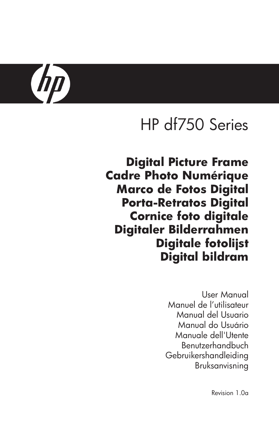 HP df750 Rahmen für Digitalbilder User Manual | 116 pages