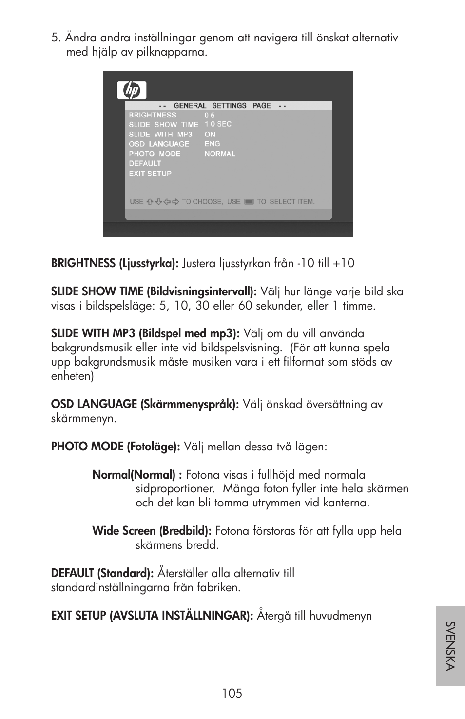 HP df750 Rahmen für Digitalbilder User Manual | Page 107 / 116