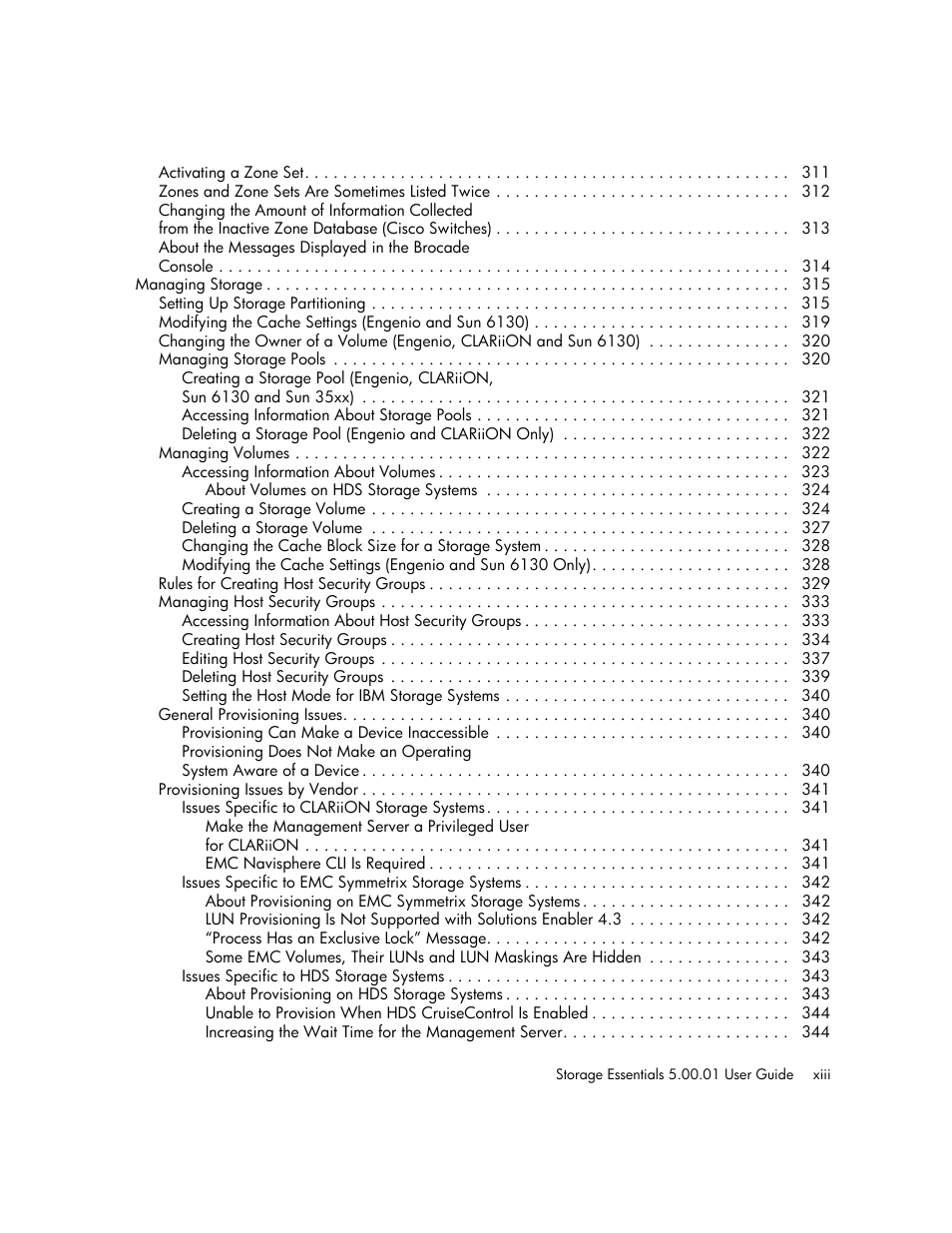 HP Storage Essentials NAS Manager Software User Manual | Page 13 / 702