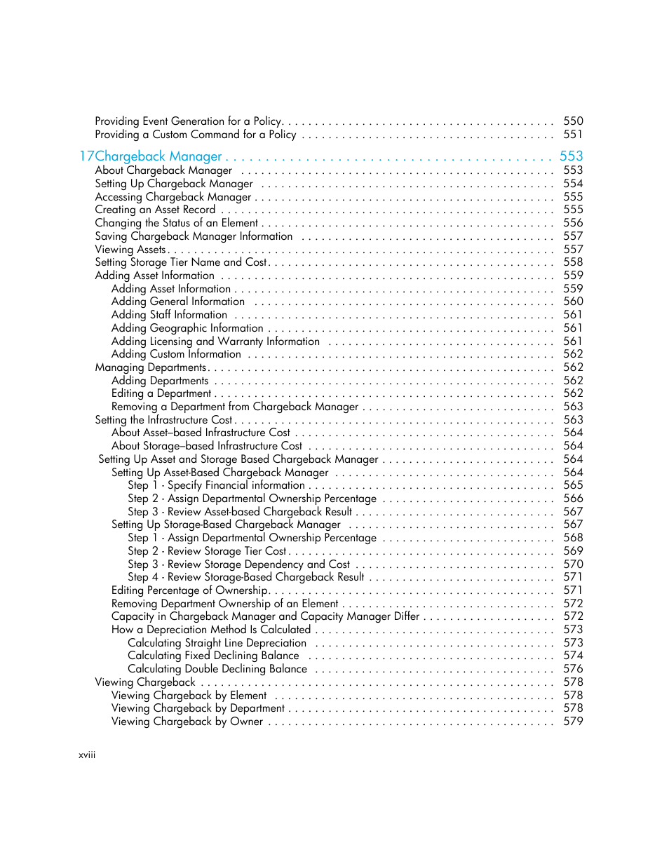 HP Storage Essentials NAS Manager Software User Manual | Page 18 / 702