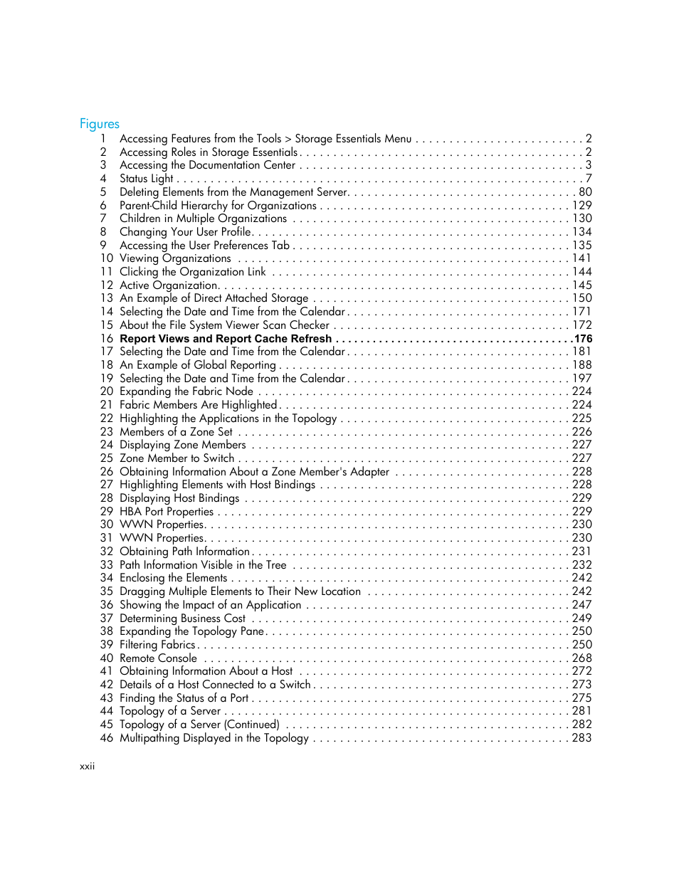 HP Storage Essentials NAS Manager Software User Manual | Page 22 / 702