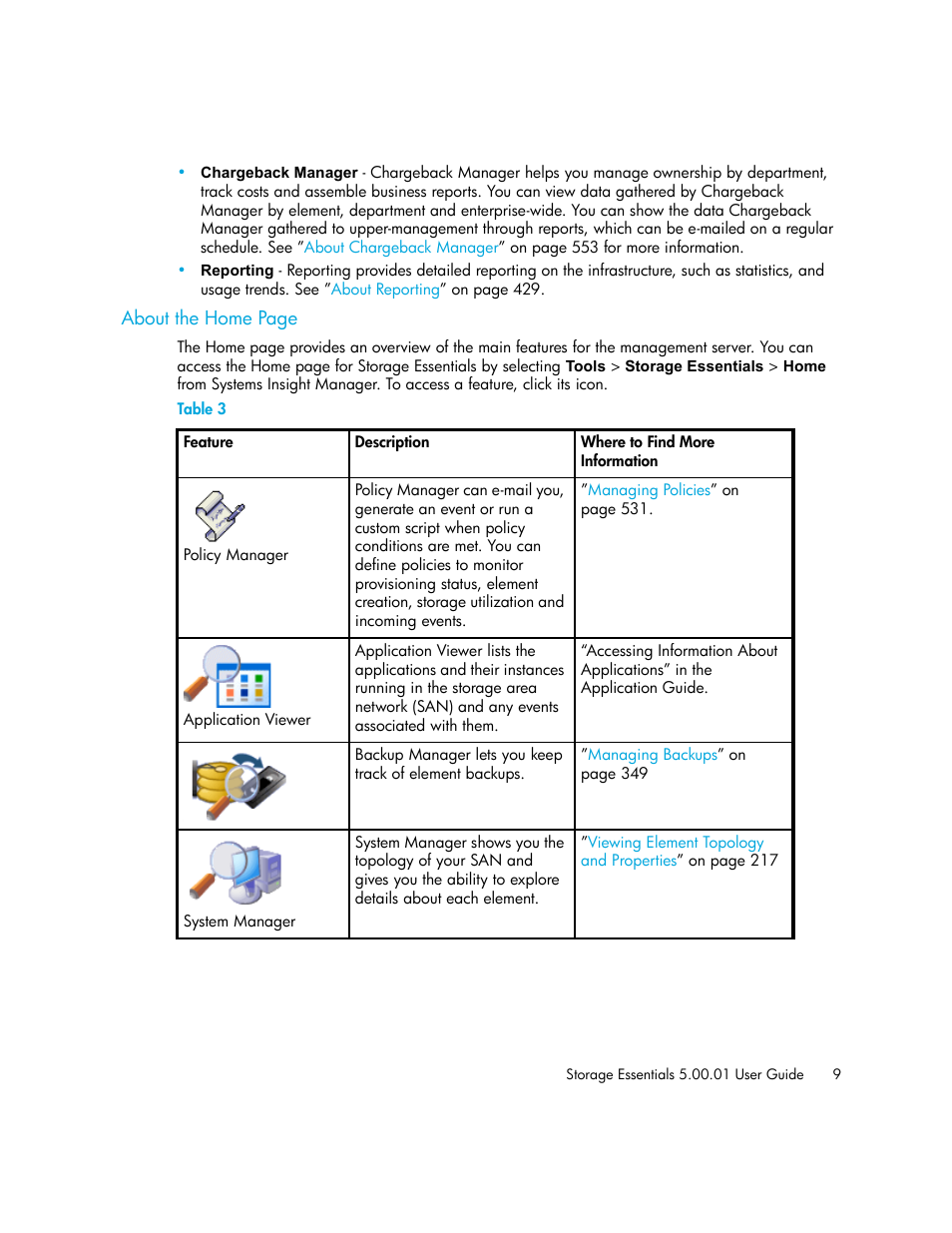 HP Storage Essentials NAS Manager Software User Manual | Page 39 / 702