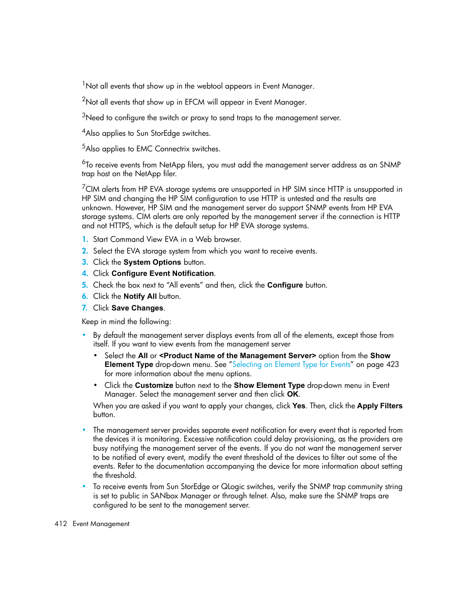 HP Storage Essentials NAS Manager Software User Manual | Page 442 / 702