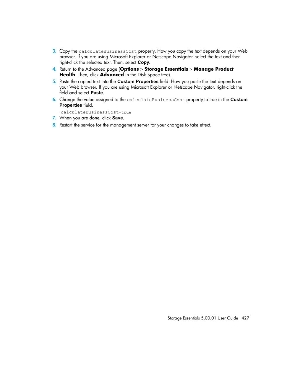 HP Storage Essentials NAS Manager Software User Manual | Page 457 / 702