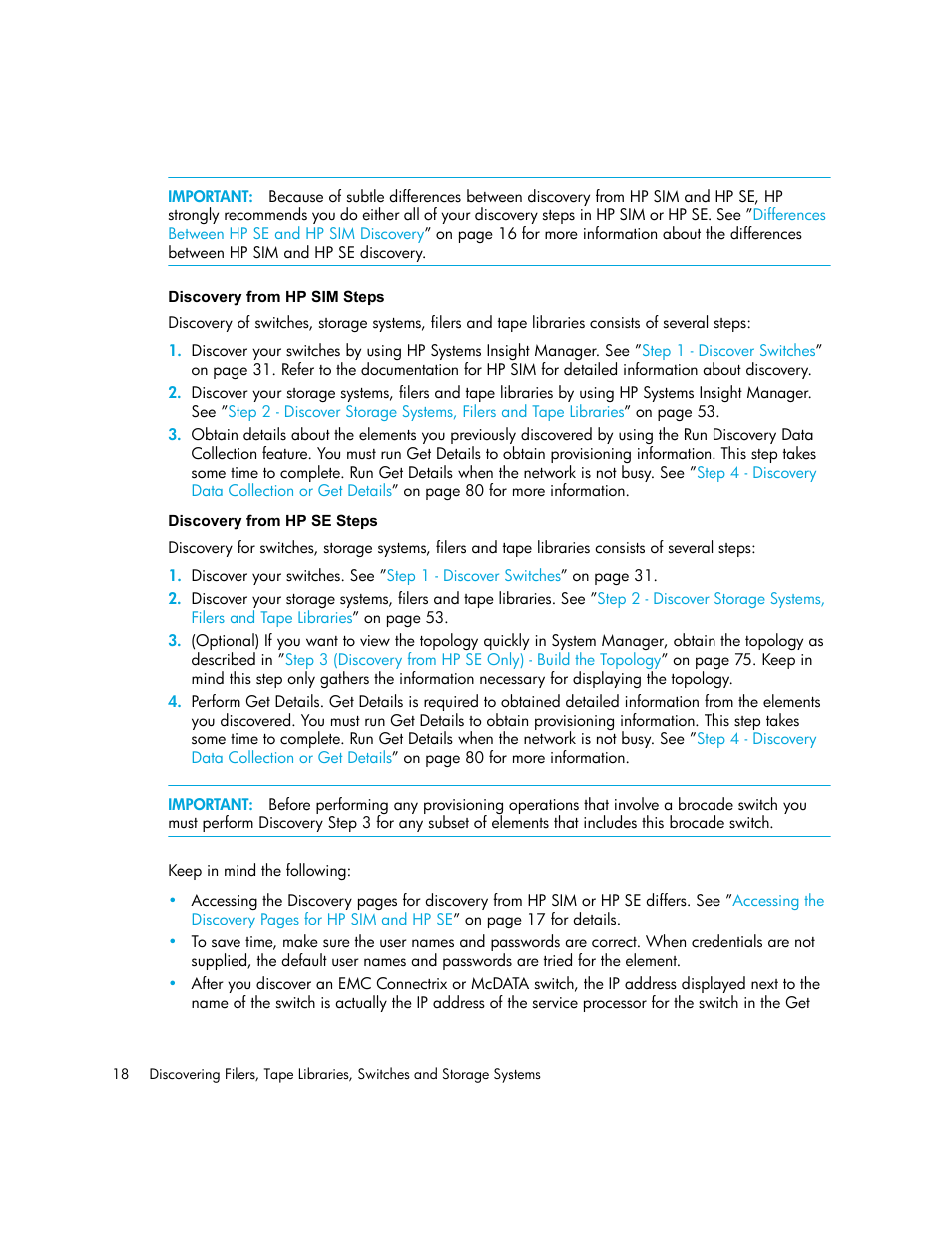 HP Storage Essentials NAS Manager Software User Manual | Page 48 / 702