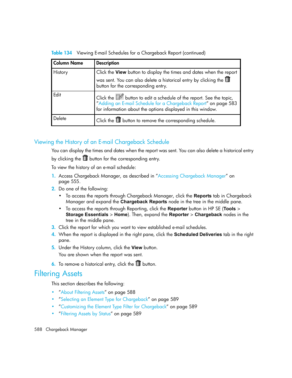 Filtering assets | HP Storage Essentials NAS Manager Software User Manual | Page 618 / 702