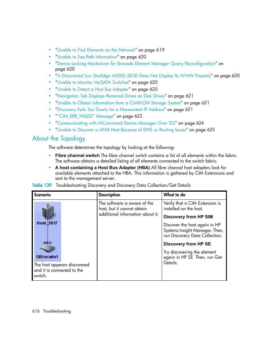 About the topology | HP Storage Essentials NAS Manager Software User Manual | Page 646 / 702