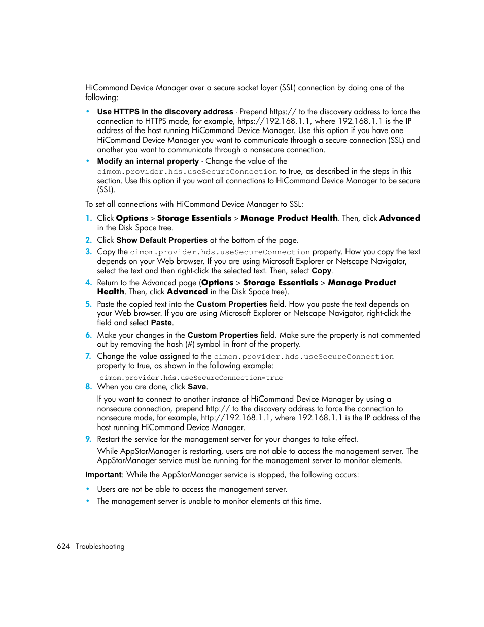 HP Storage Essentials NAS Manager Software User Manual | Page 654 / 702