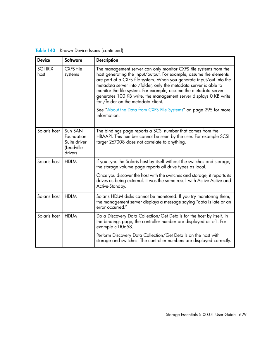 HP Storage Essentials NAS Manager Software User Manual | Page 659 / 702