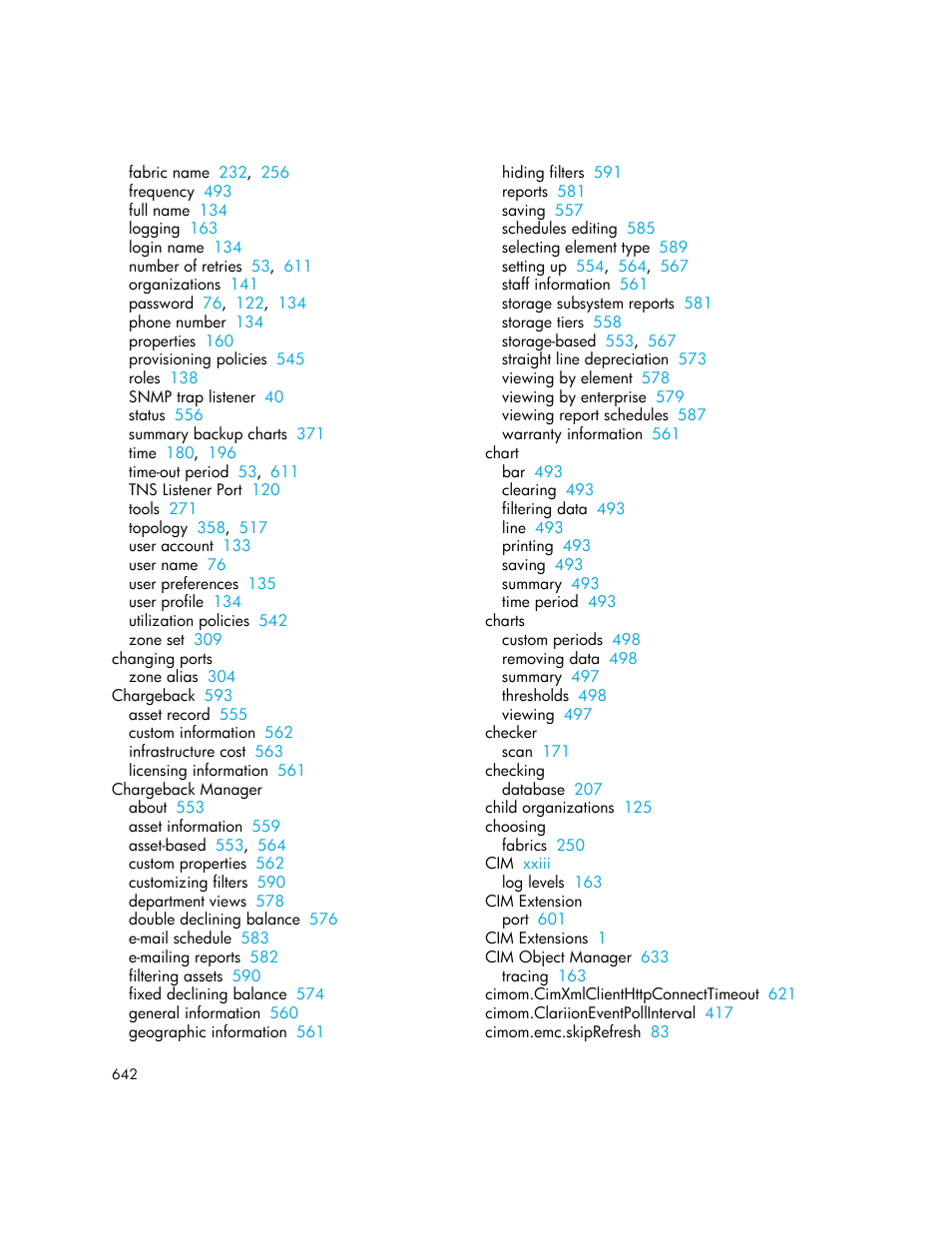 HP Storage Essentials NAS Manager Software User Manual | Page 672 / 702