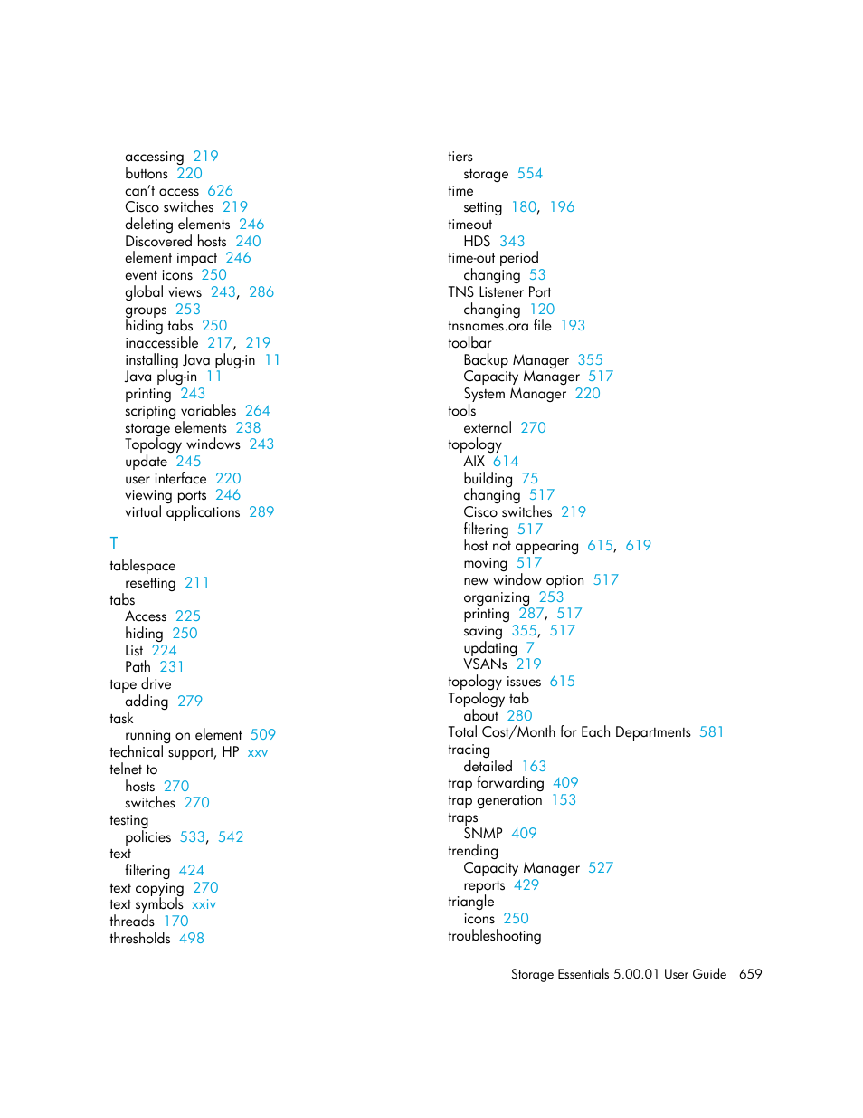 HP Storage Essentials NAS Manager Software User Manual | Page 689 / 702