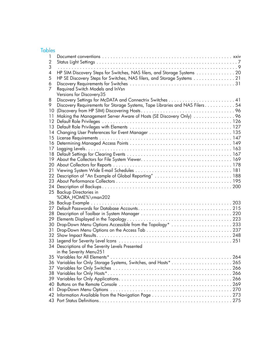 HP Storage Essentials NAS Manager Software User Manual | Page 697 / 702