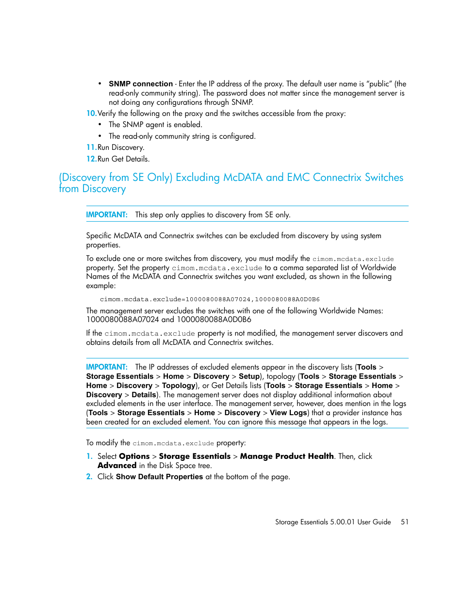 HP Storage Essentials NAS Manager Software User Manual | Page 81 / 702