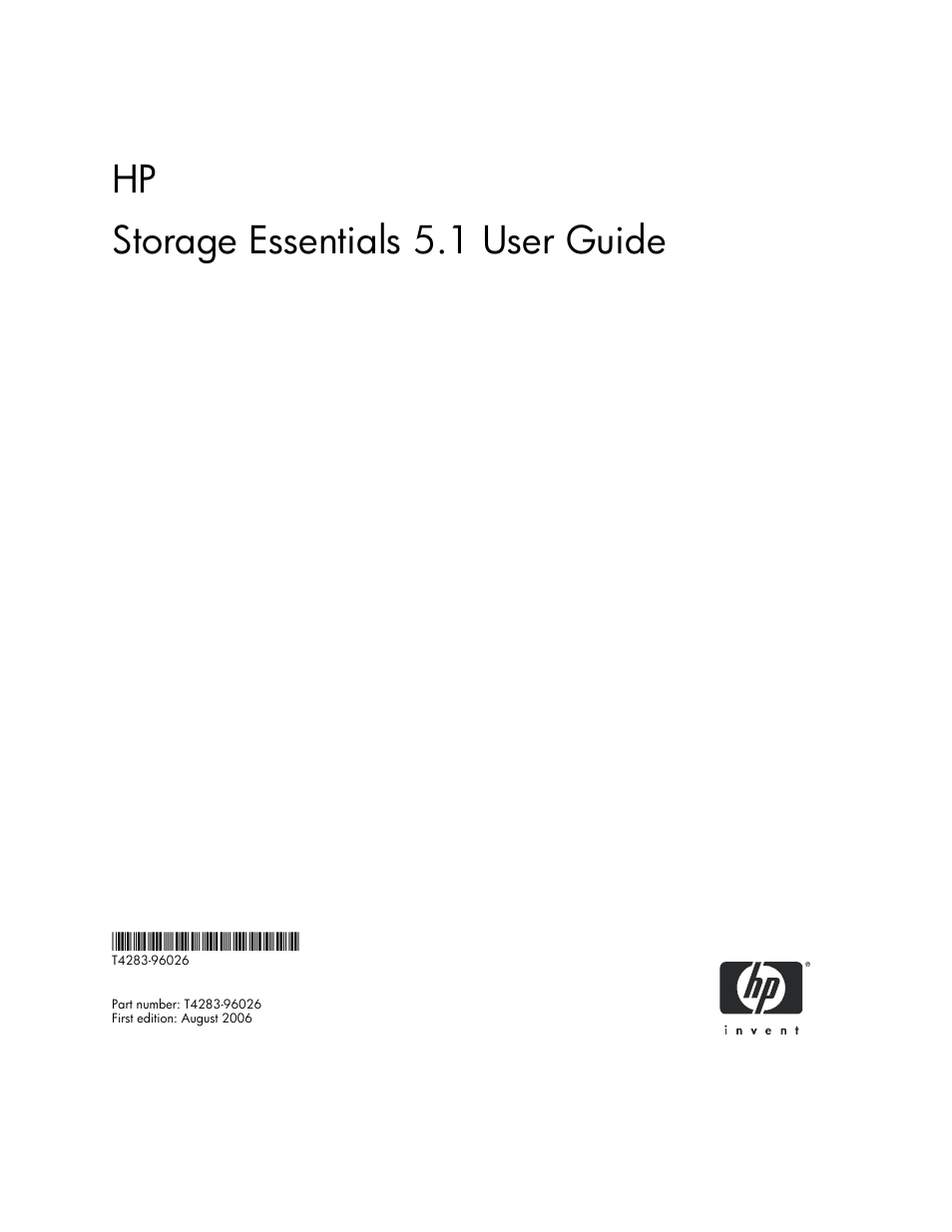 HP Storage Essentials NAS Manager Software User Manual | 756 pages