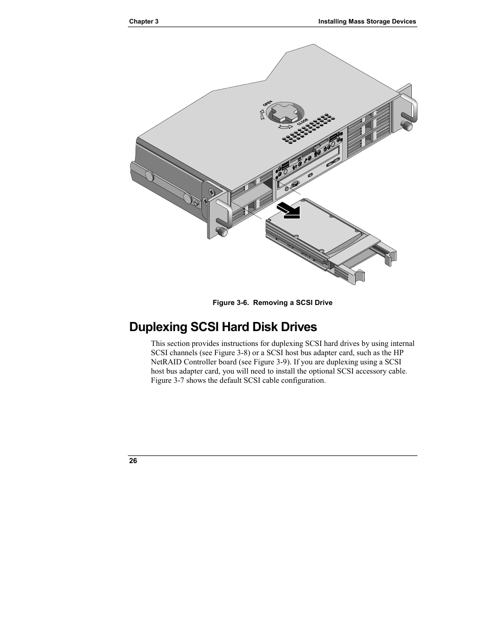 Duplexing scsi hard disk drives | HP Netserver L Server series User Manual | Page 32 / 146