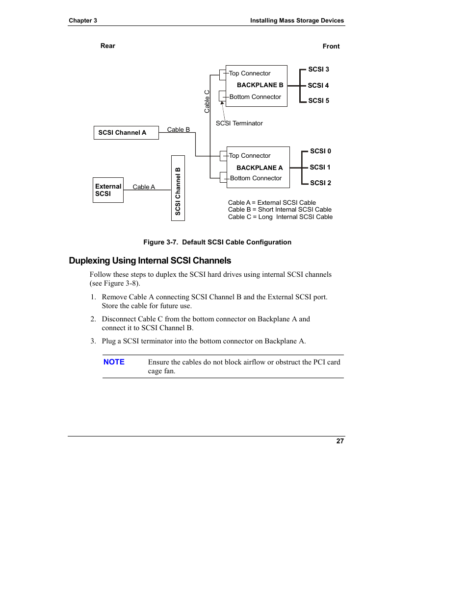 Duplexing using internal scsi channels | HP Netserver L Server series User Manual | Page 33 / 146
