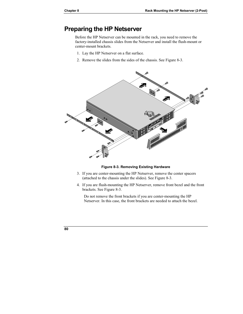Preparing the hp netserver | HP Netserver L Server series User Manual | Page 86 / 146