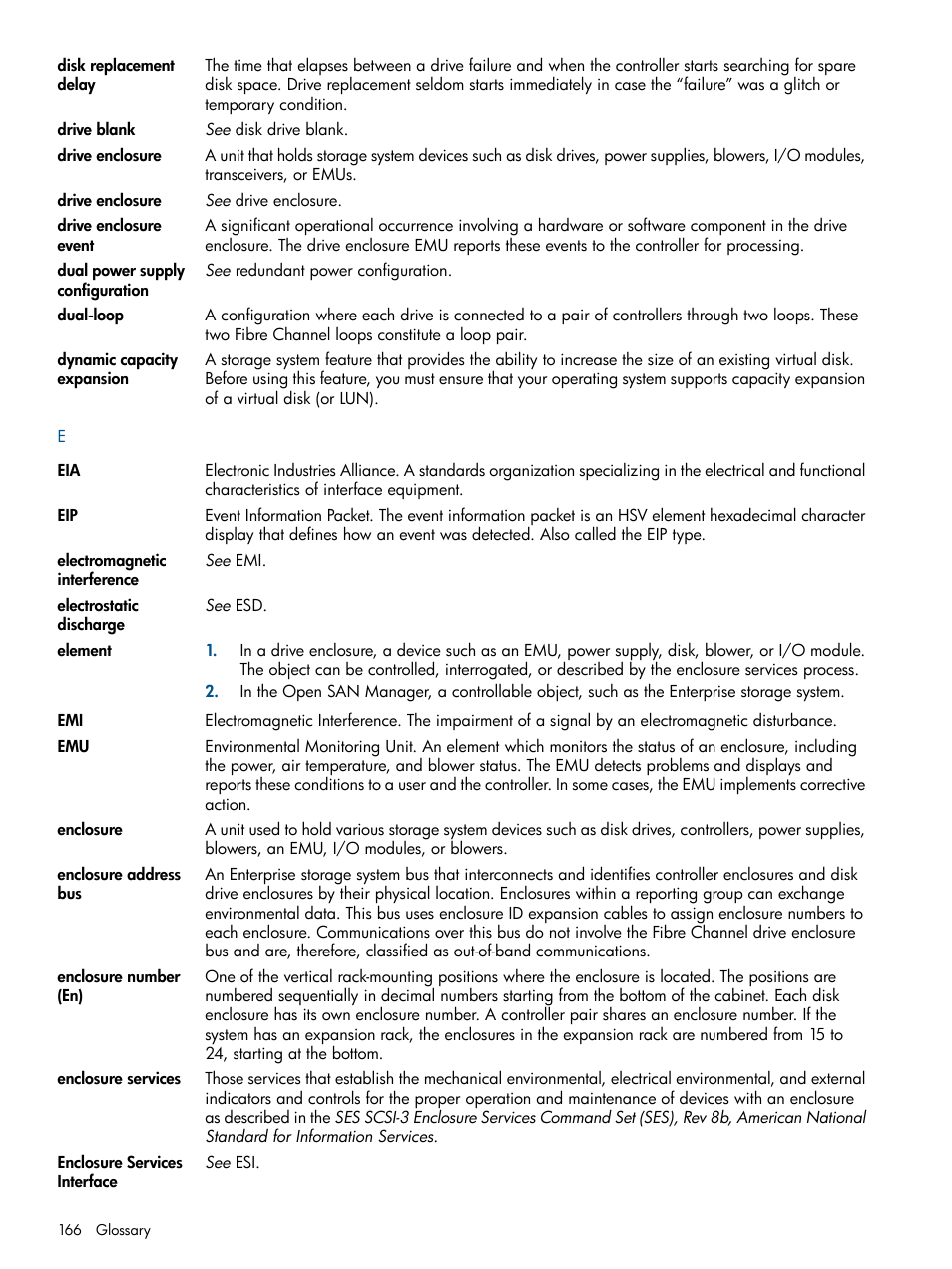 HP 4000.6000.8000 Enterprise Virtual Arrays User Manual | Page 166 / 180