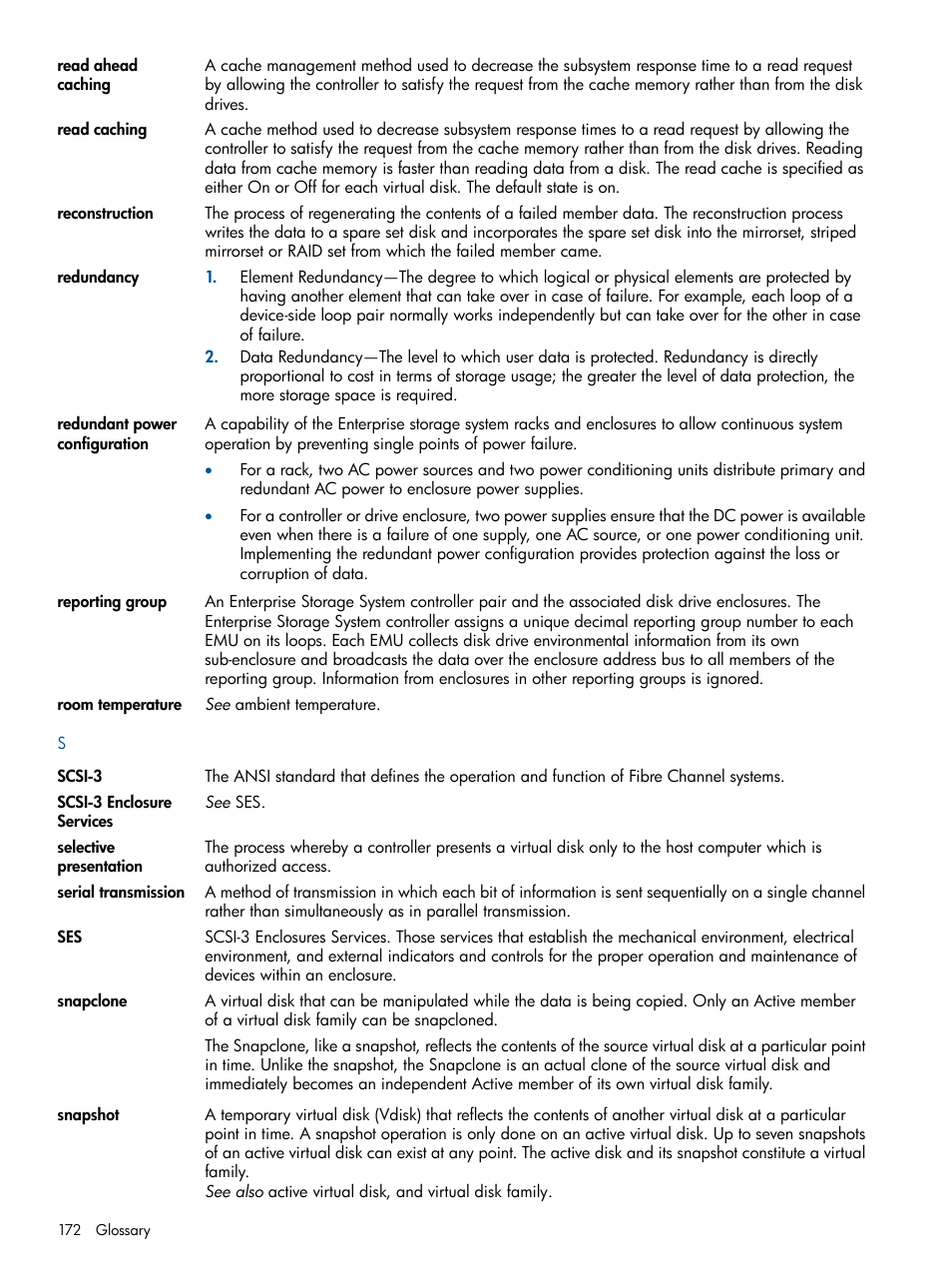 HP 4000.6000.8000 Enterprise Virtual Arrays User Manual | Page 172 / 180