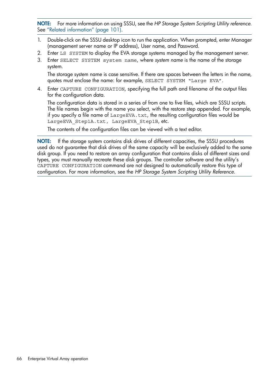 HP 4000.6000.8000 Enterprise Virtual Arrays User Manual | Page 66 / 180