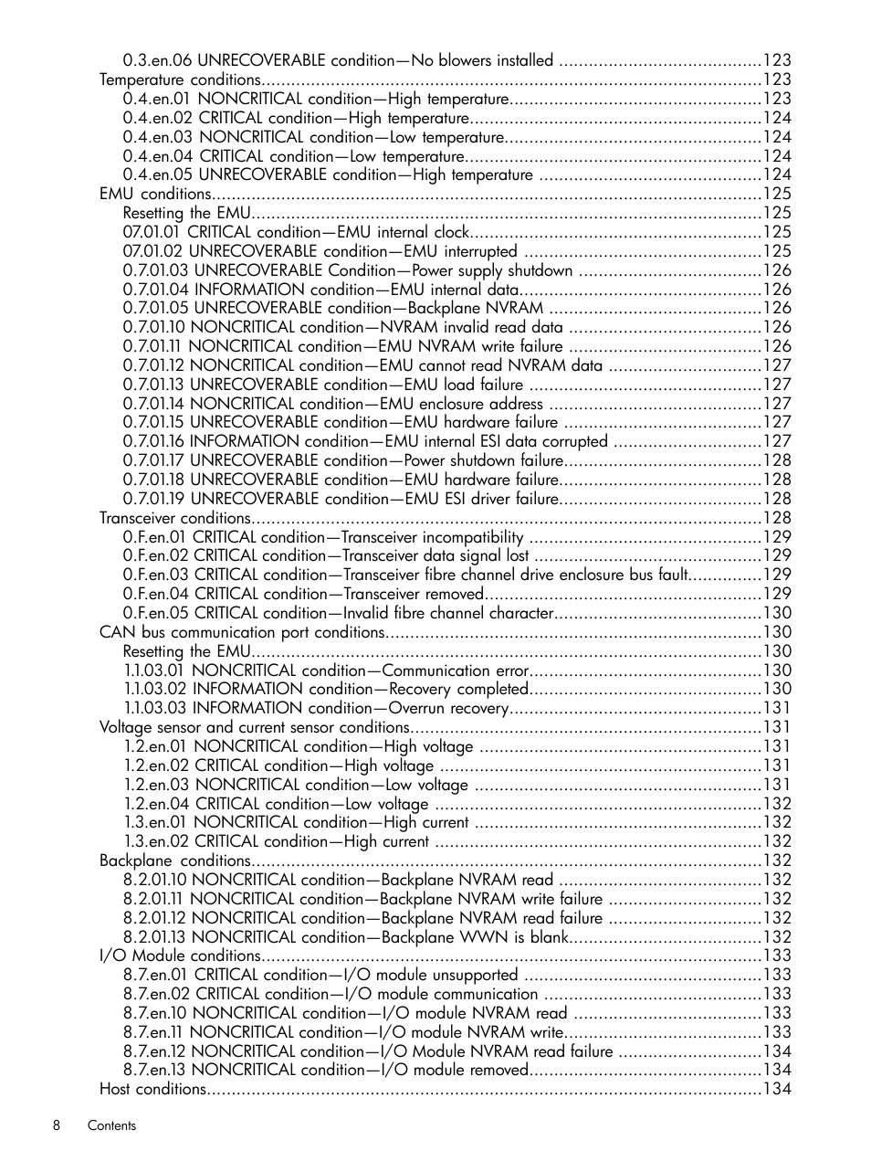 HP 4000.6000.8000 Enterprise Virtual Arrays User Manual | Page 8 / 180