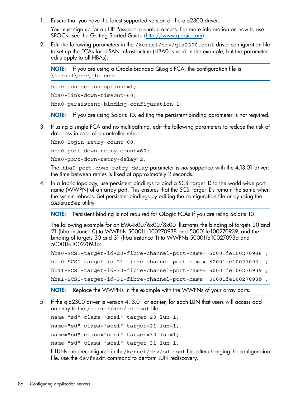 HP 4000.6000.8000 Enterprise Virtual Arrays User Manual | Page 86 / 180