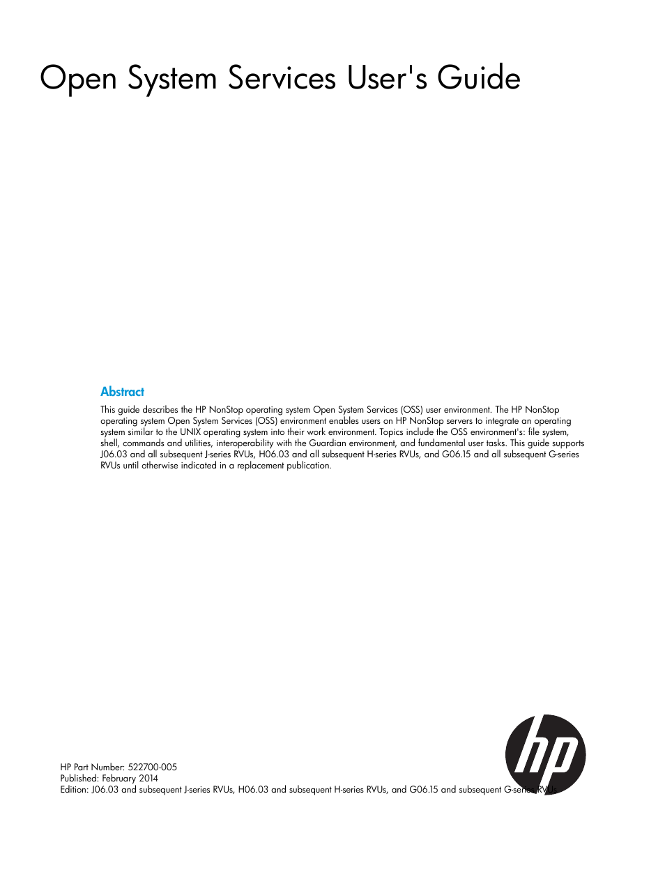 HP NonStop G-Series User Manual | 213 pages