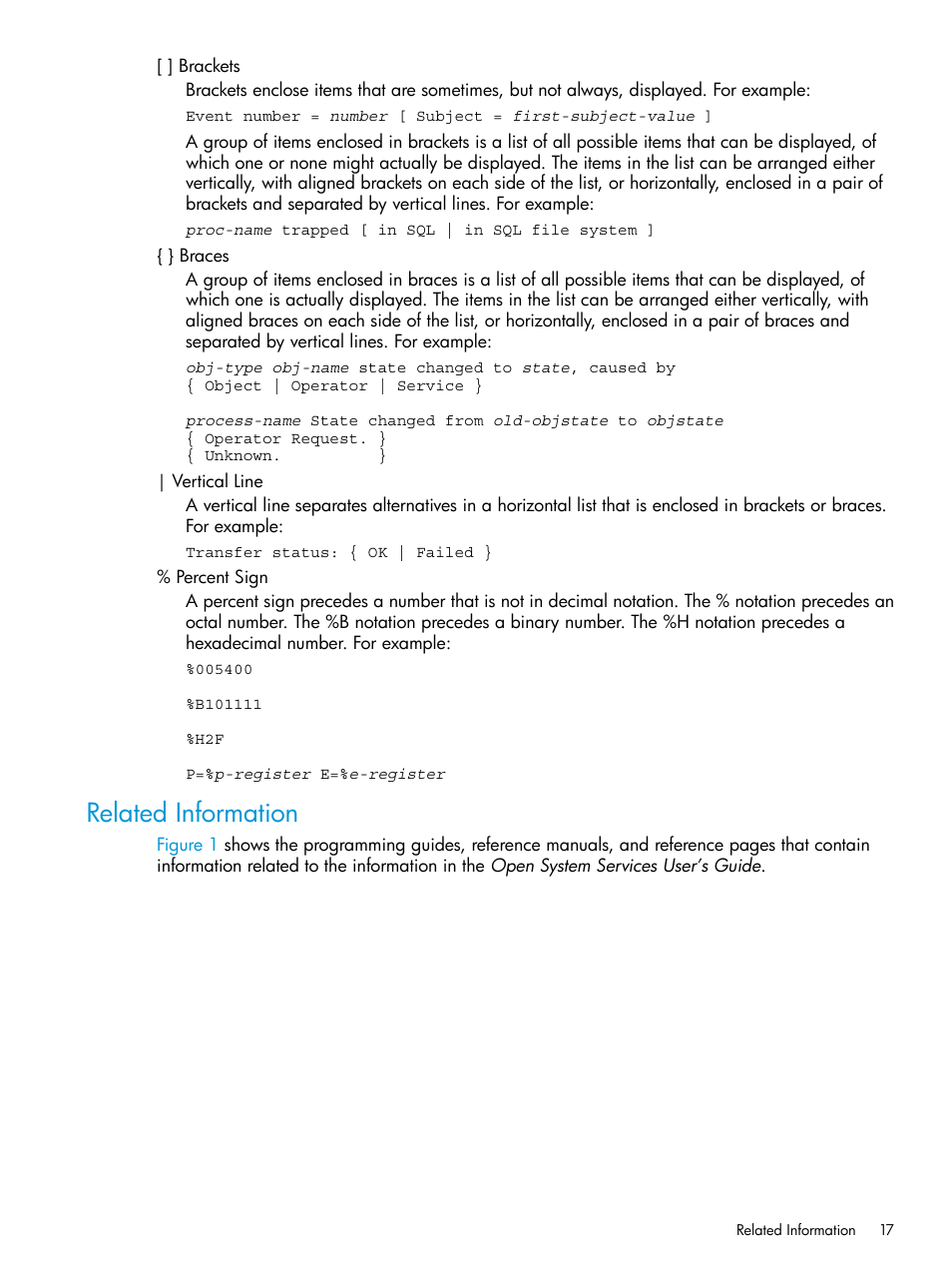 Related information | HP NonStop G-Series User Manual | Page 17 / 213