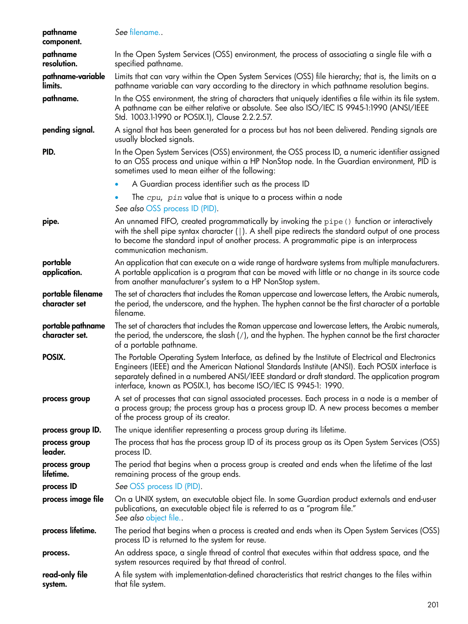 HP NonStop G-Series User Manual | Page 201 / 213