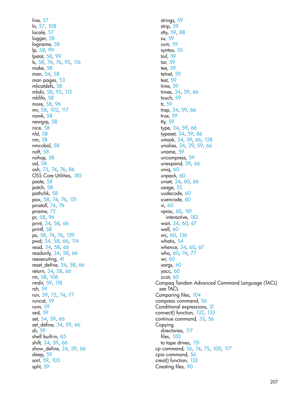 HP NonStop G-Series User Manual | Page 207 / 213