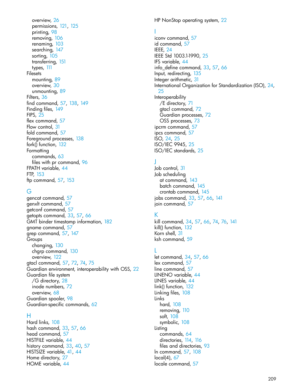 HP NonStop G-Series User Manual | Page 209 / 213