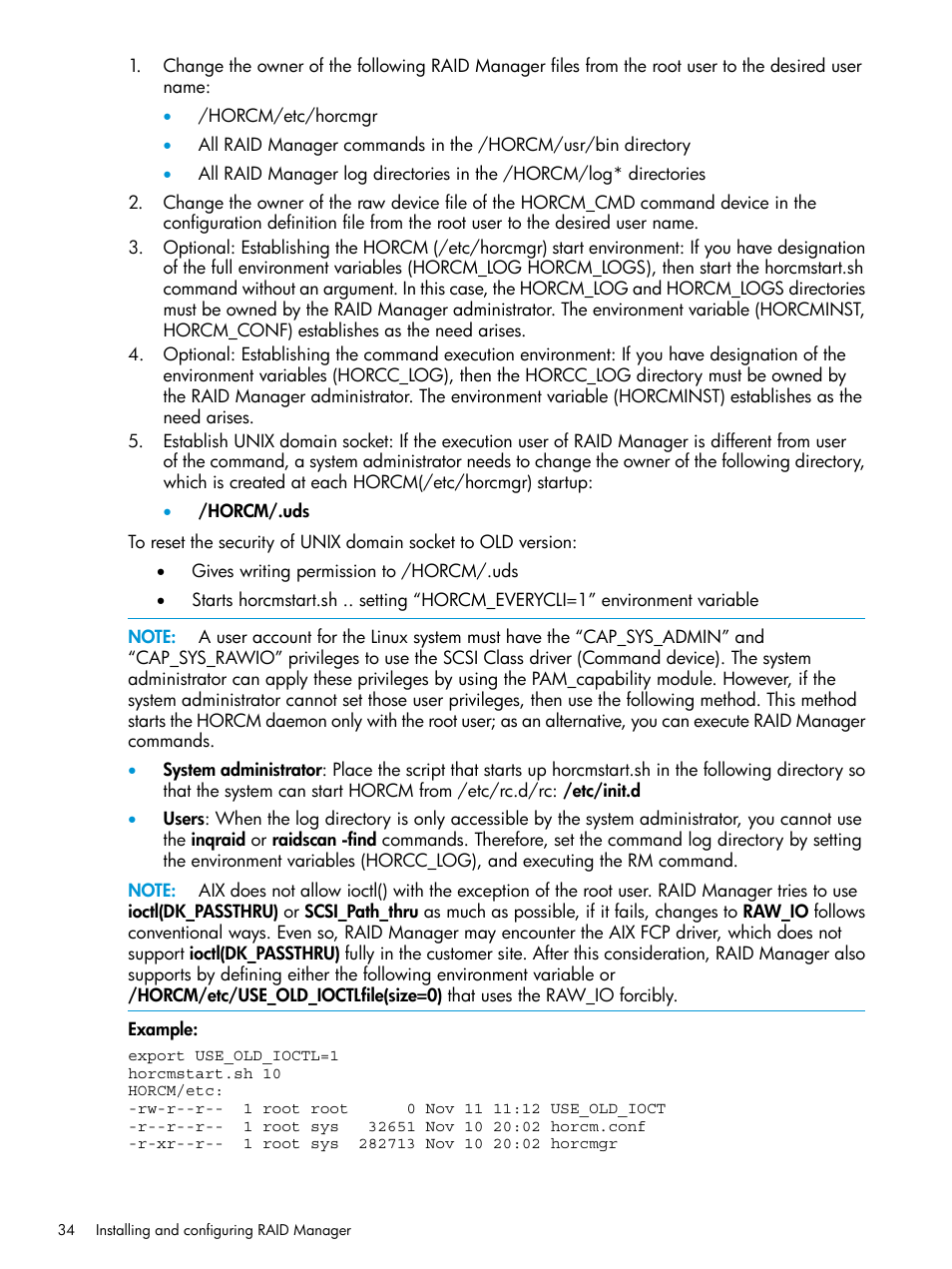 HP XP RAID Manager Software User Manual | Page 34 / 95