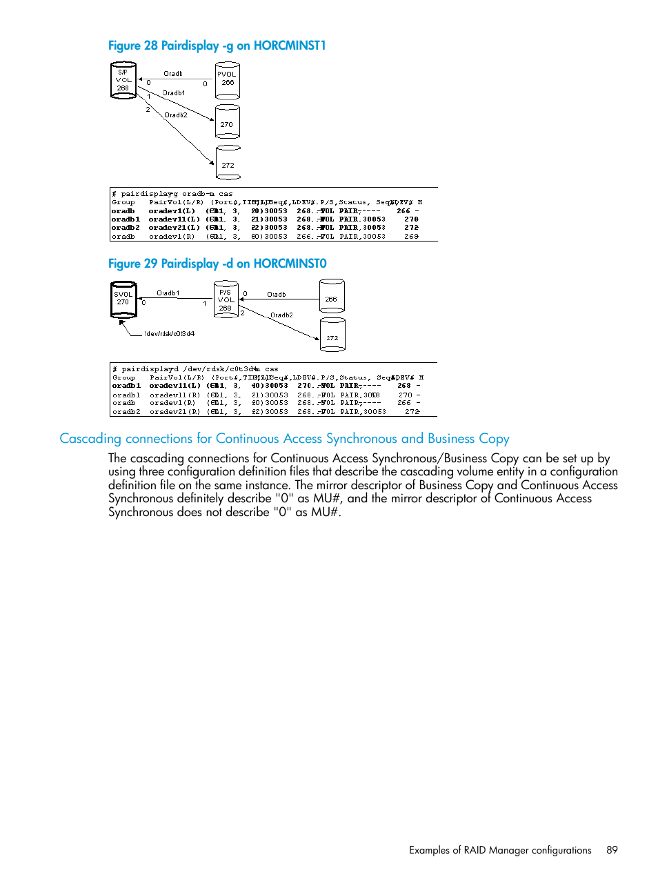 HP XP RAID Manager Software User Manual | Page 89 / 95