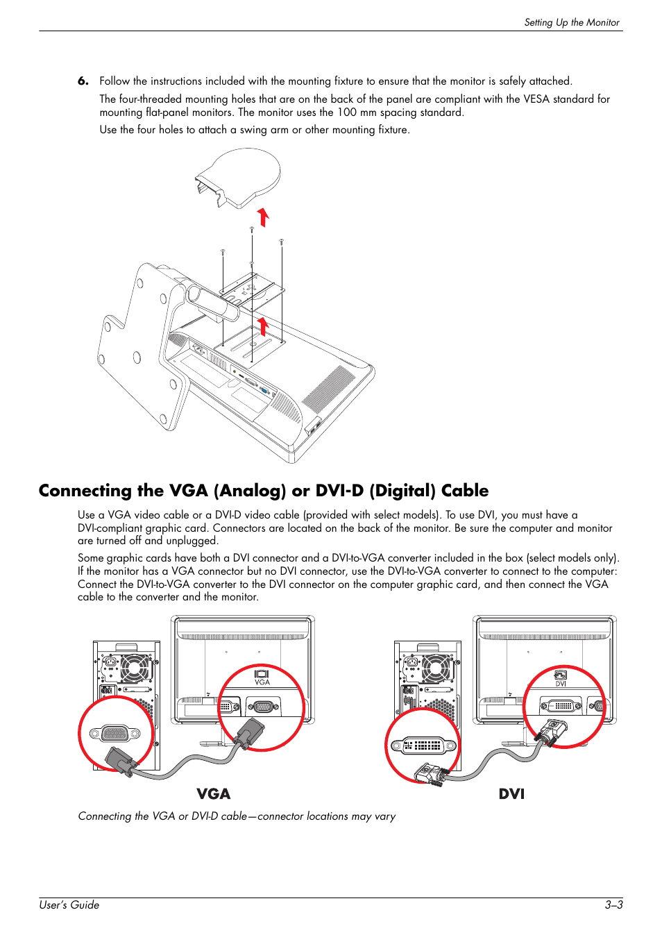 HP w2228k 22-inch LCD Monitor User Manual | Page 15 / 62