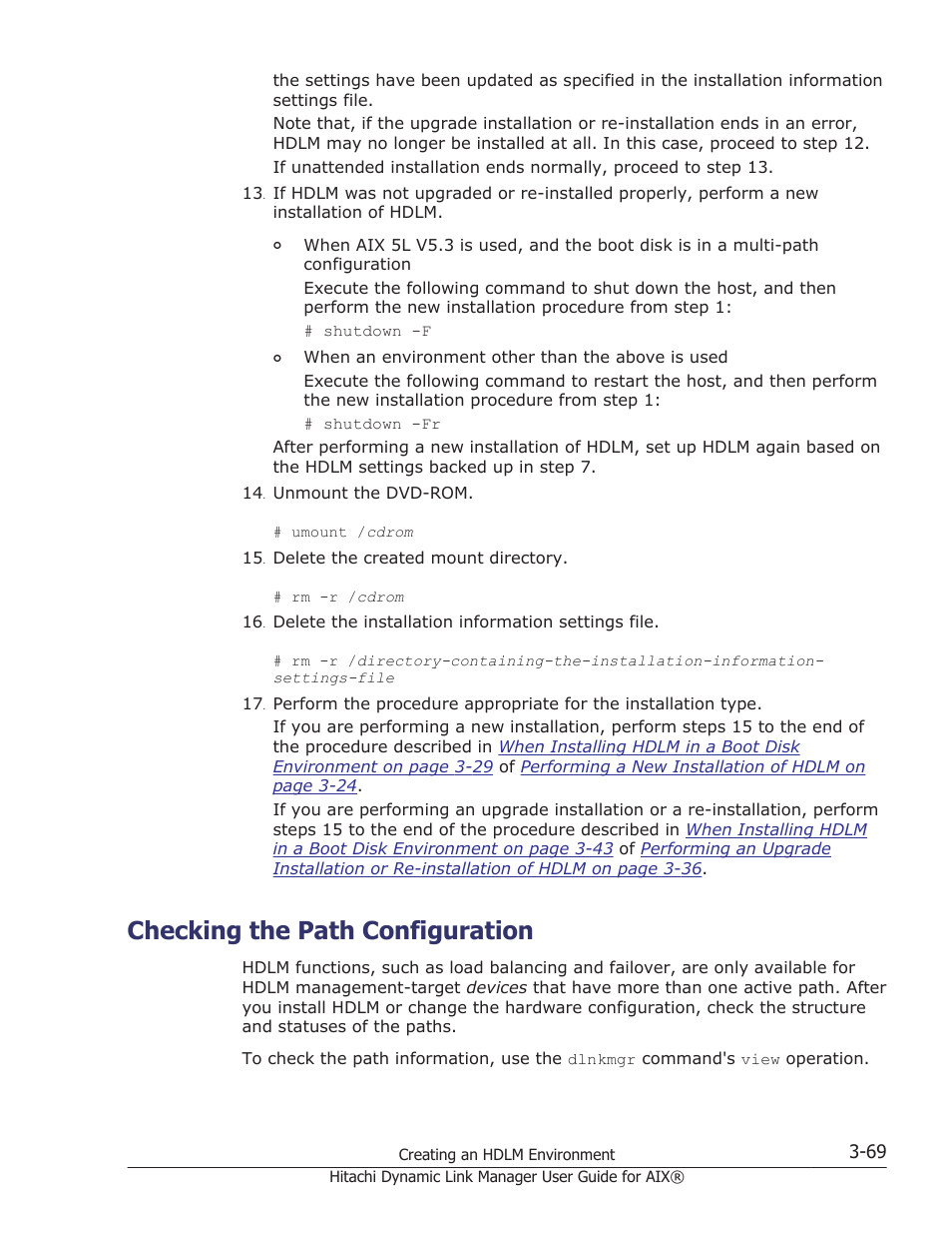 Checking the path configuration, Checking the path configuration -69, Checking | HP XP Racks User Manual | Page 131 / 460