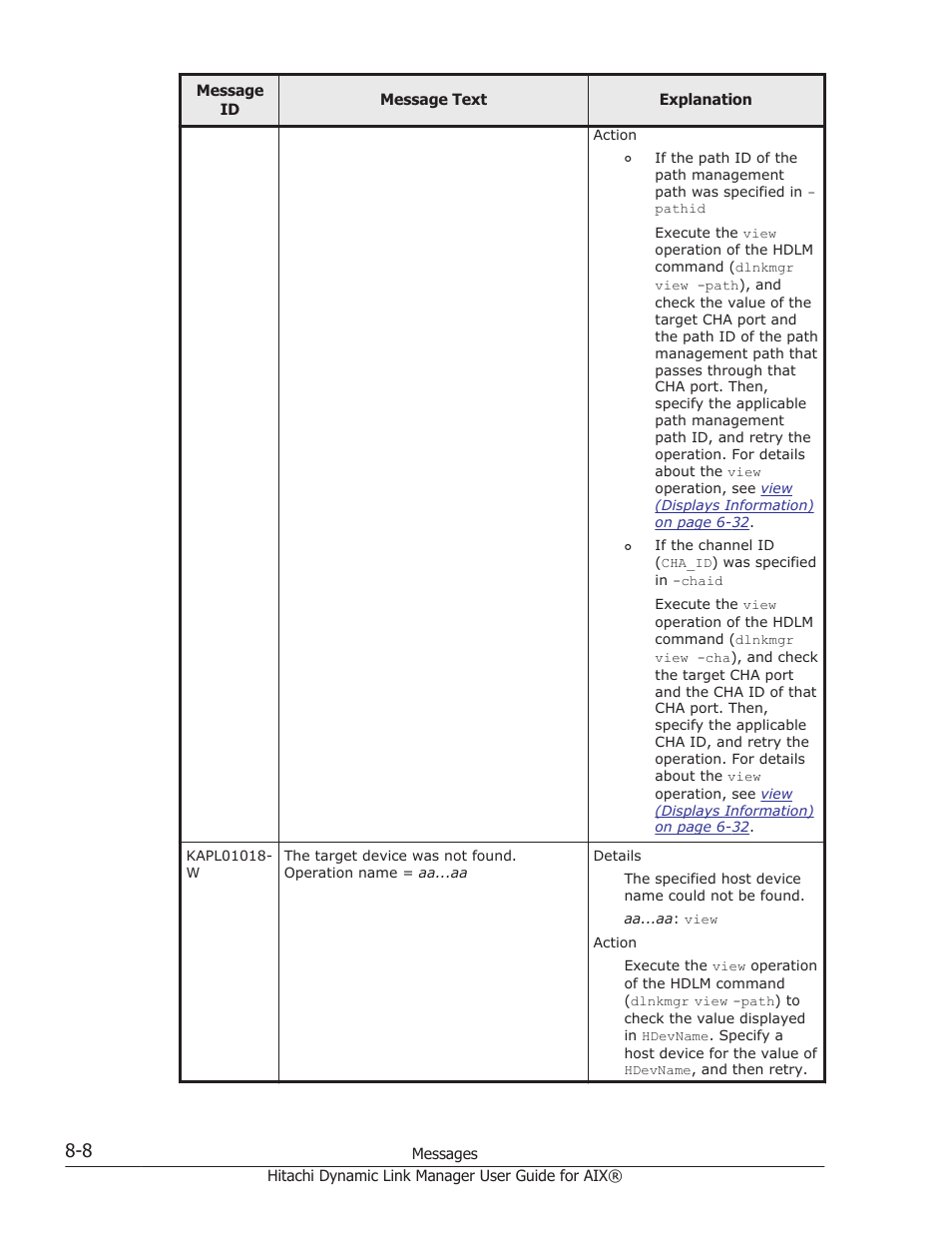 HP XP Racks User Manual | Page 318 / 460