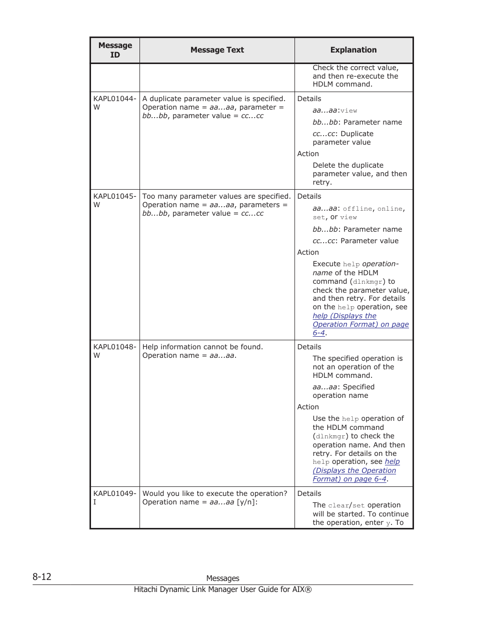 HP XP Racks User Manual | Page 322 / 460