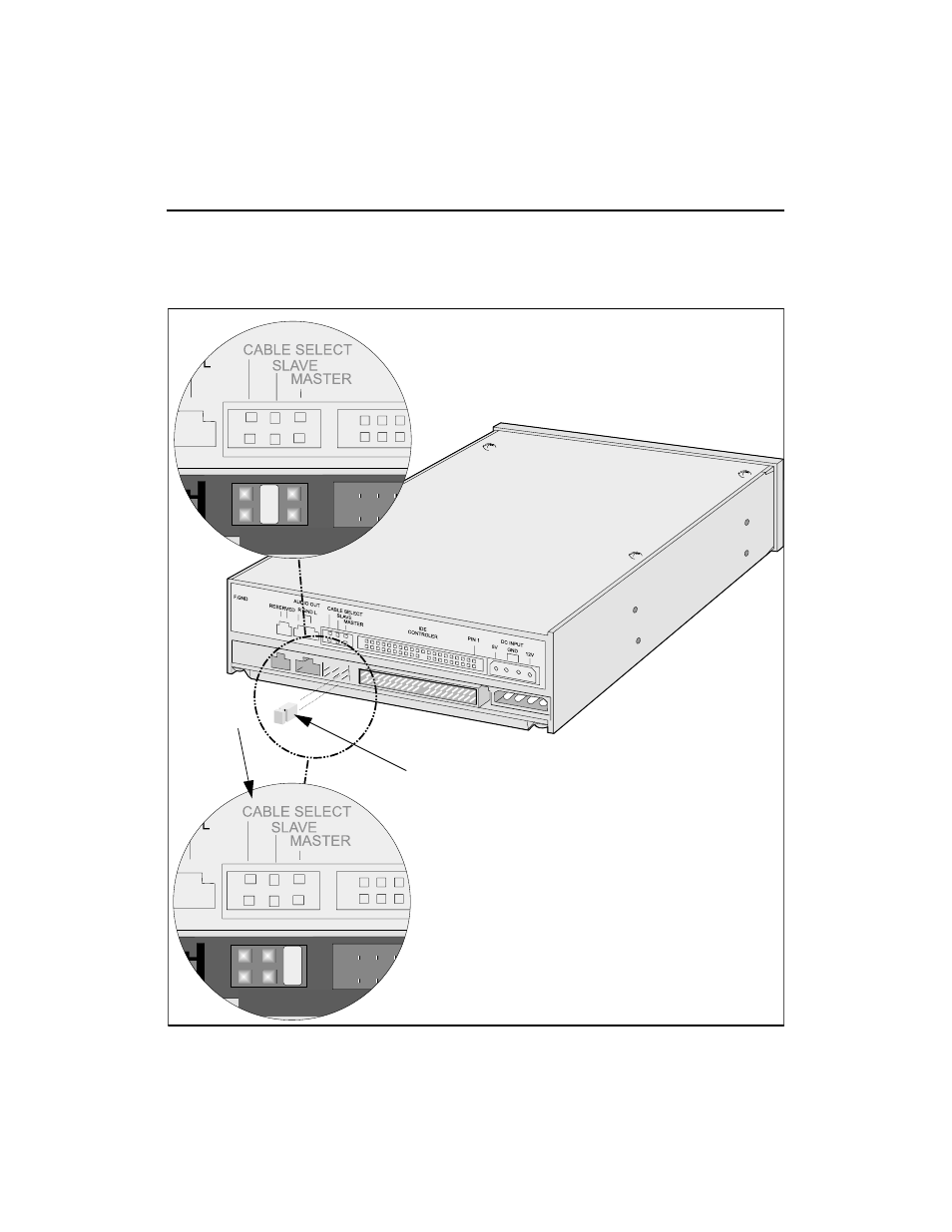 Or master, Slave | HP CD-Writer Plus Internal 9310i Drive User Manual | Page 6 / 31