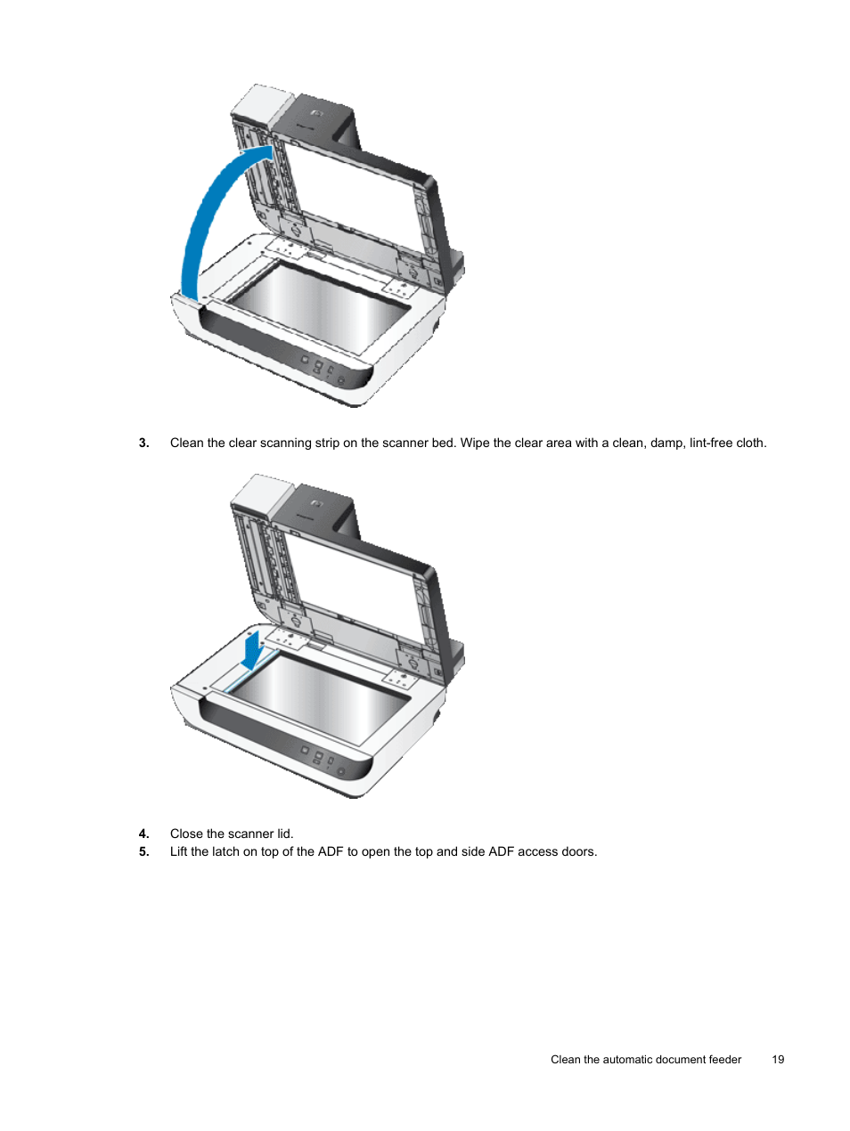 HP Scanjet Enterprise Flow N9120 Flatbed Scanner User Manual | Page 21 / 42