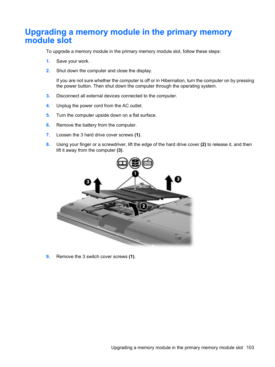 HP EliteBook 2540p Notebook PC User Manual | Page 115 / 175
