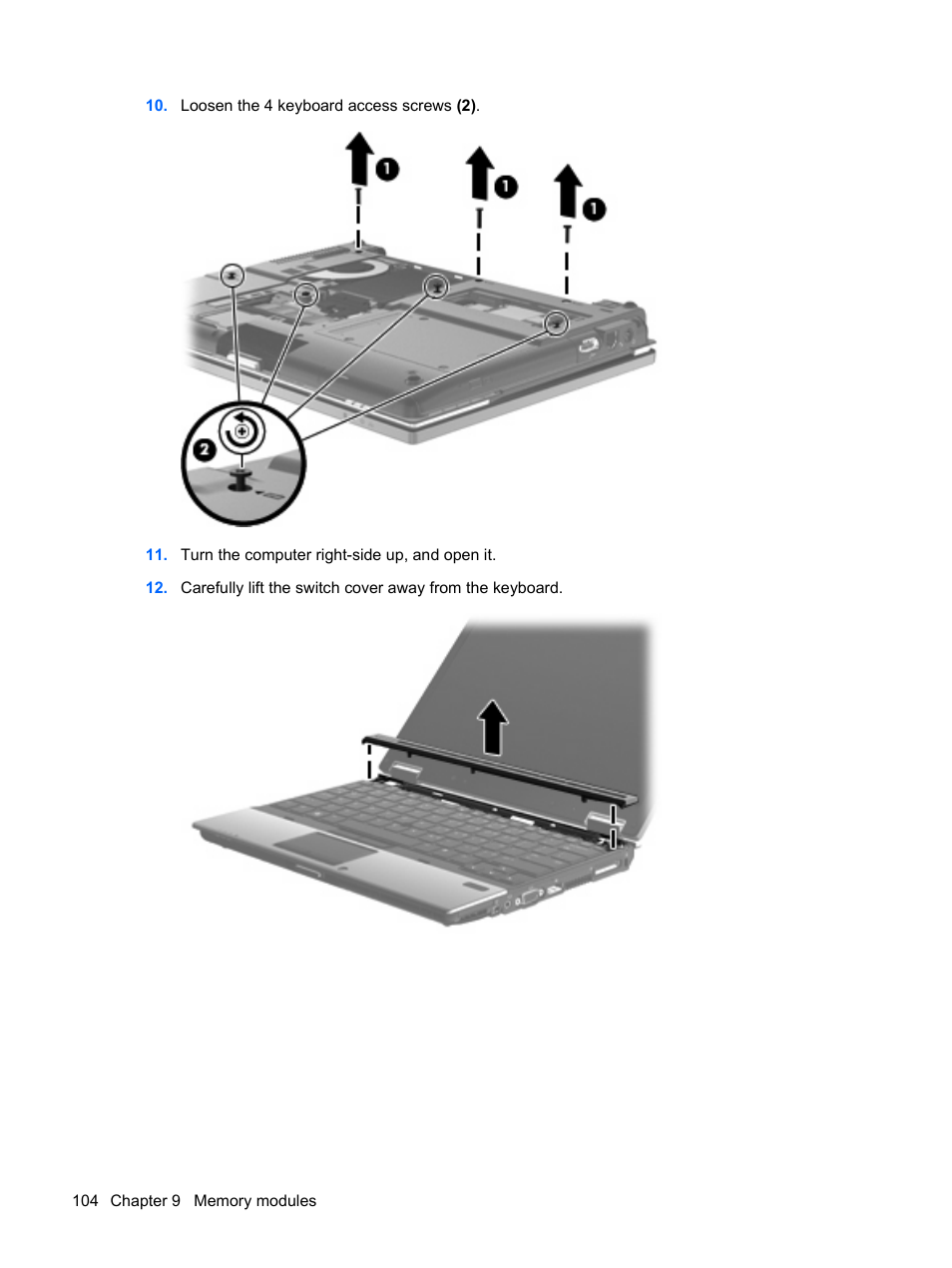 HP EliteBook 2540p Notebook PC User Manual | Page 116 / 175