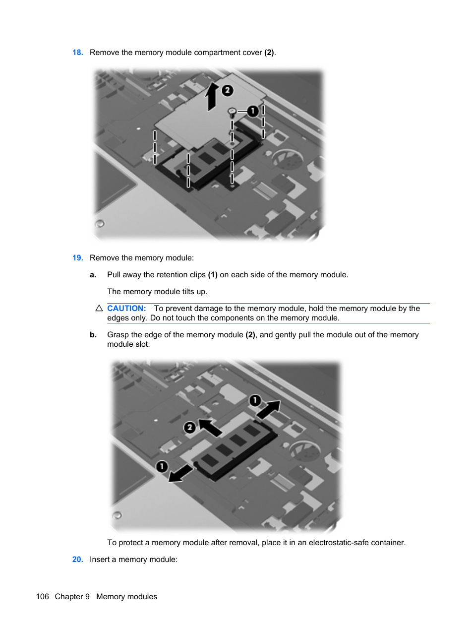 HP EliteBook 2540p Notebook PC User Manual | Page 118 / 175