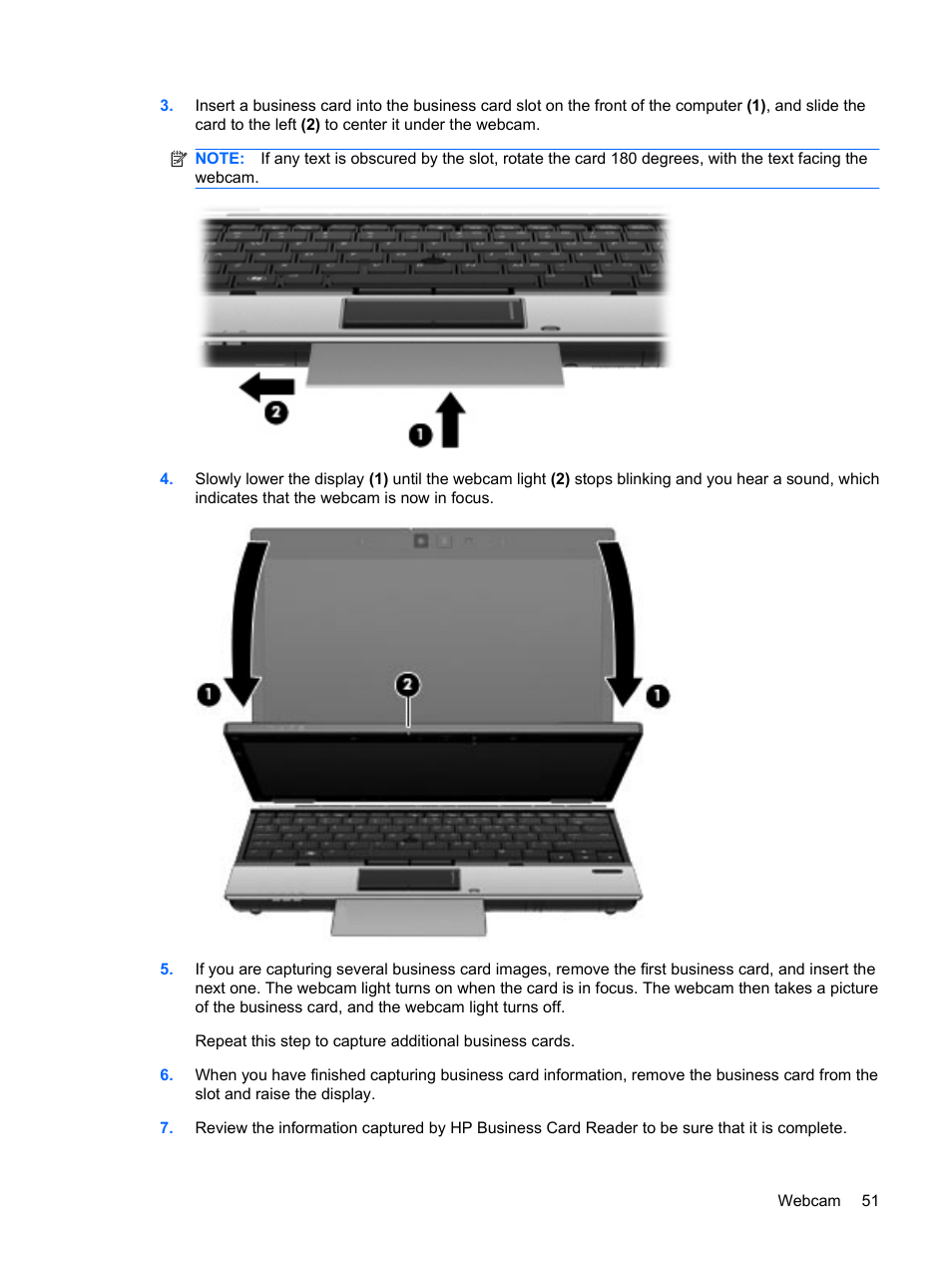 HP EliteBook 2540p Notebook PC User Manual | Page 63 / 175