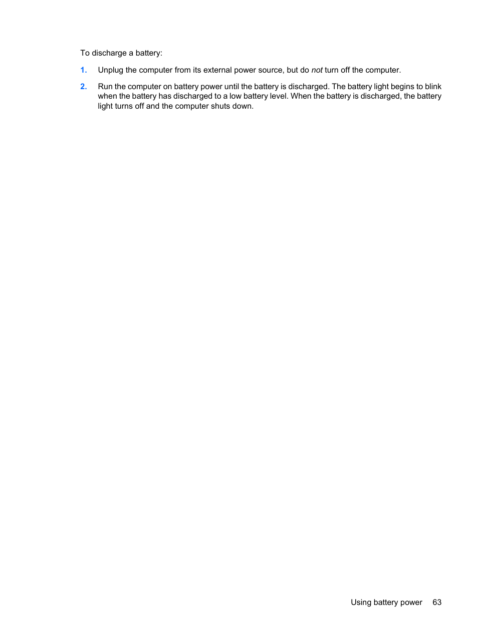 HP EliteBook 2540p Notebook PC User Manual | Page 75 / 175