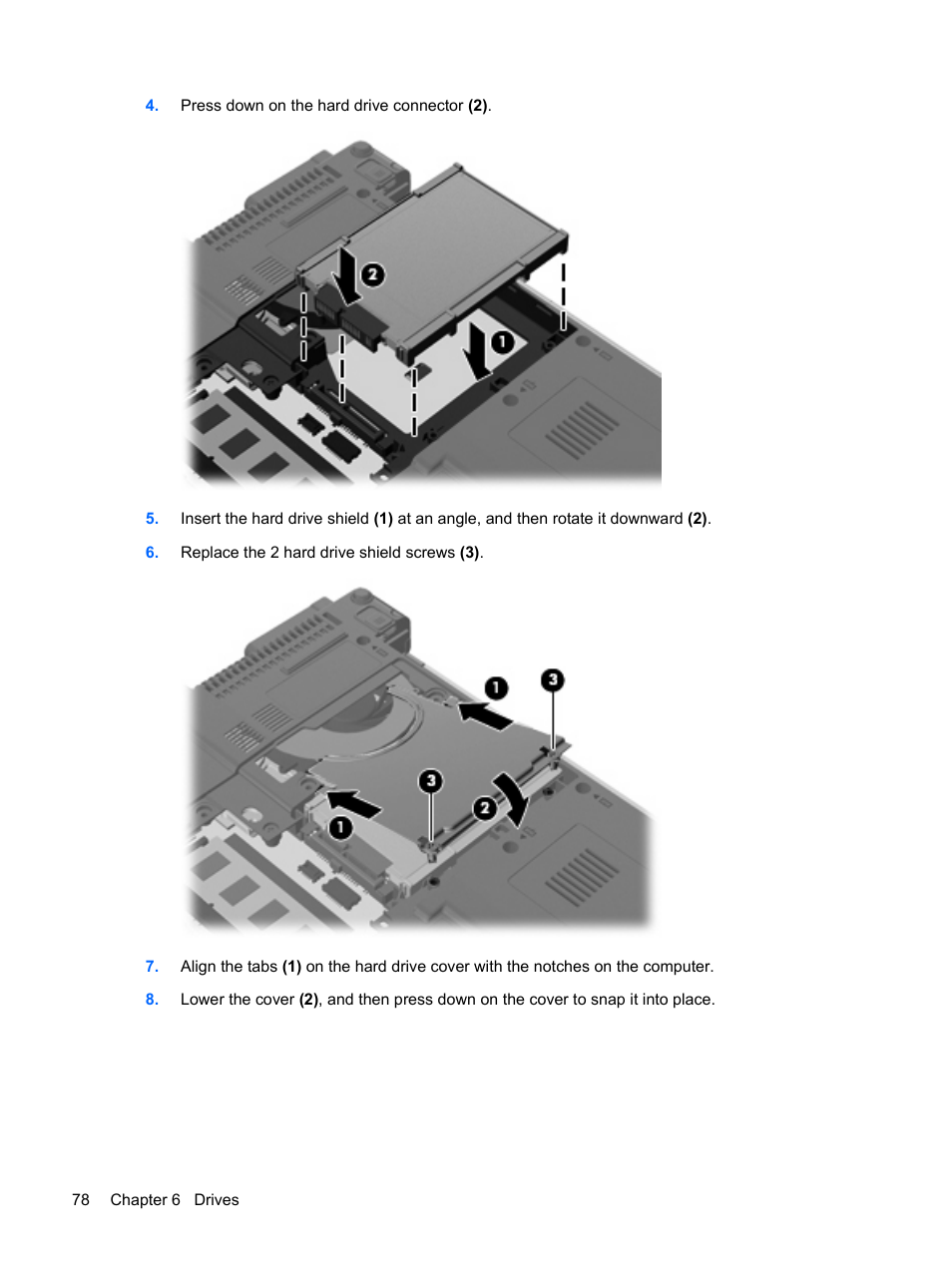 HP EliteBook 2540p Notebook PC User Manual | Page 90 / 175