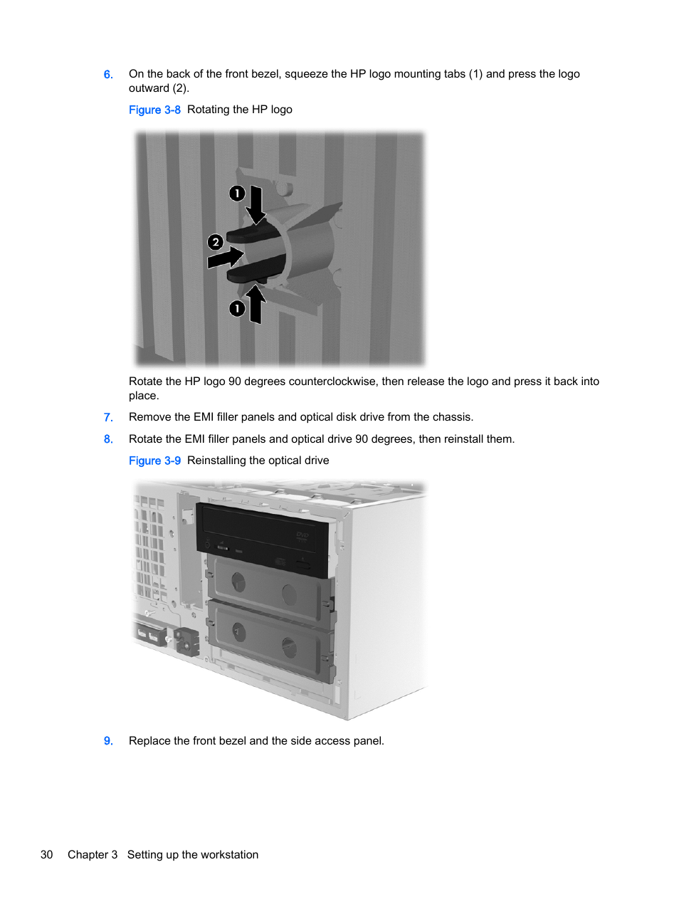 HP Z620 Workstation User Manual | Page 38 / 65