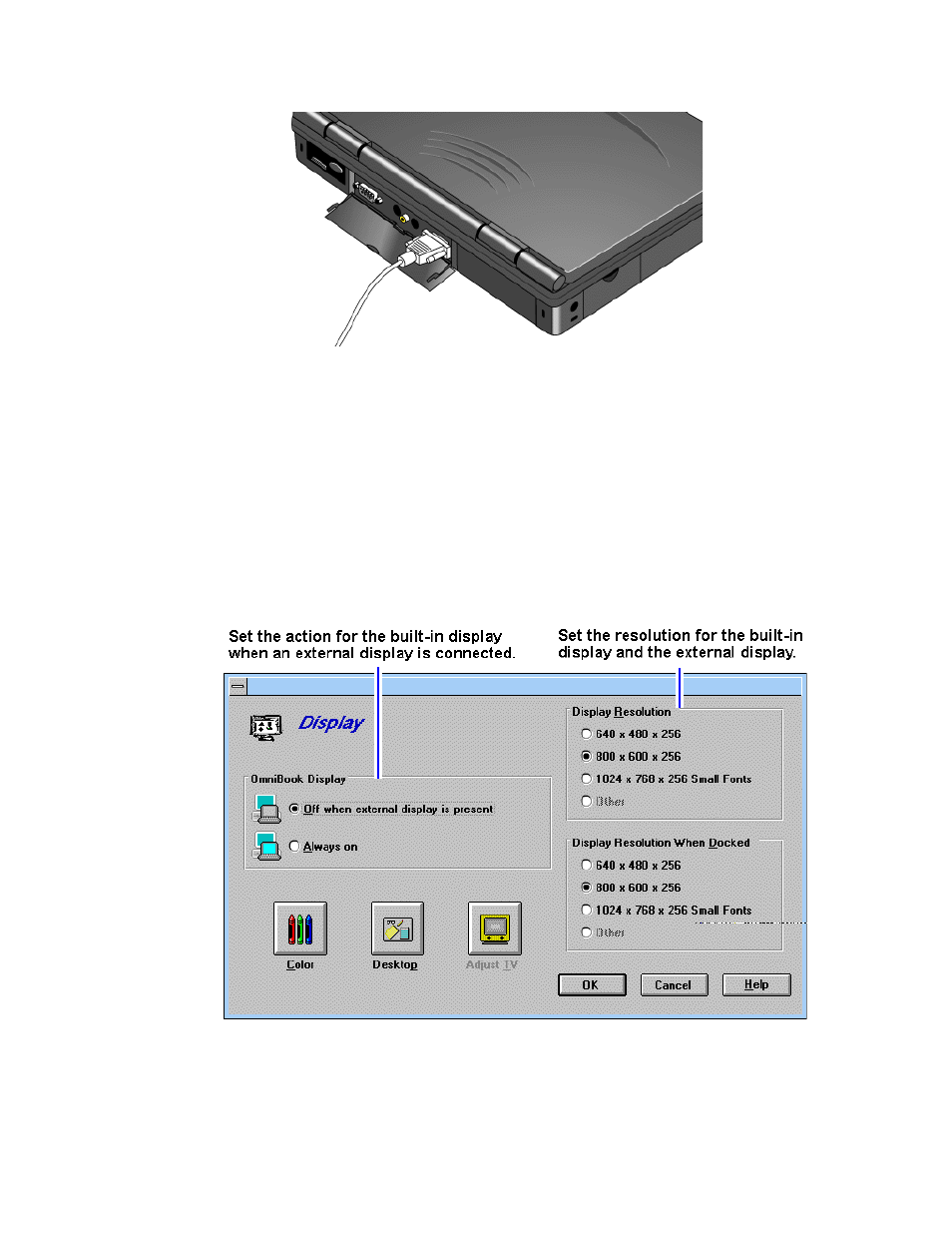 HP OmniBook 5500 Notebook PC User Manual | Page 62 / 91