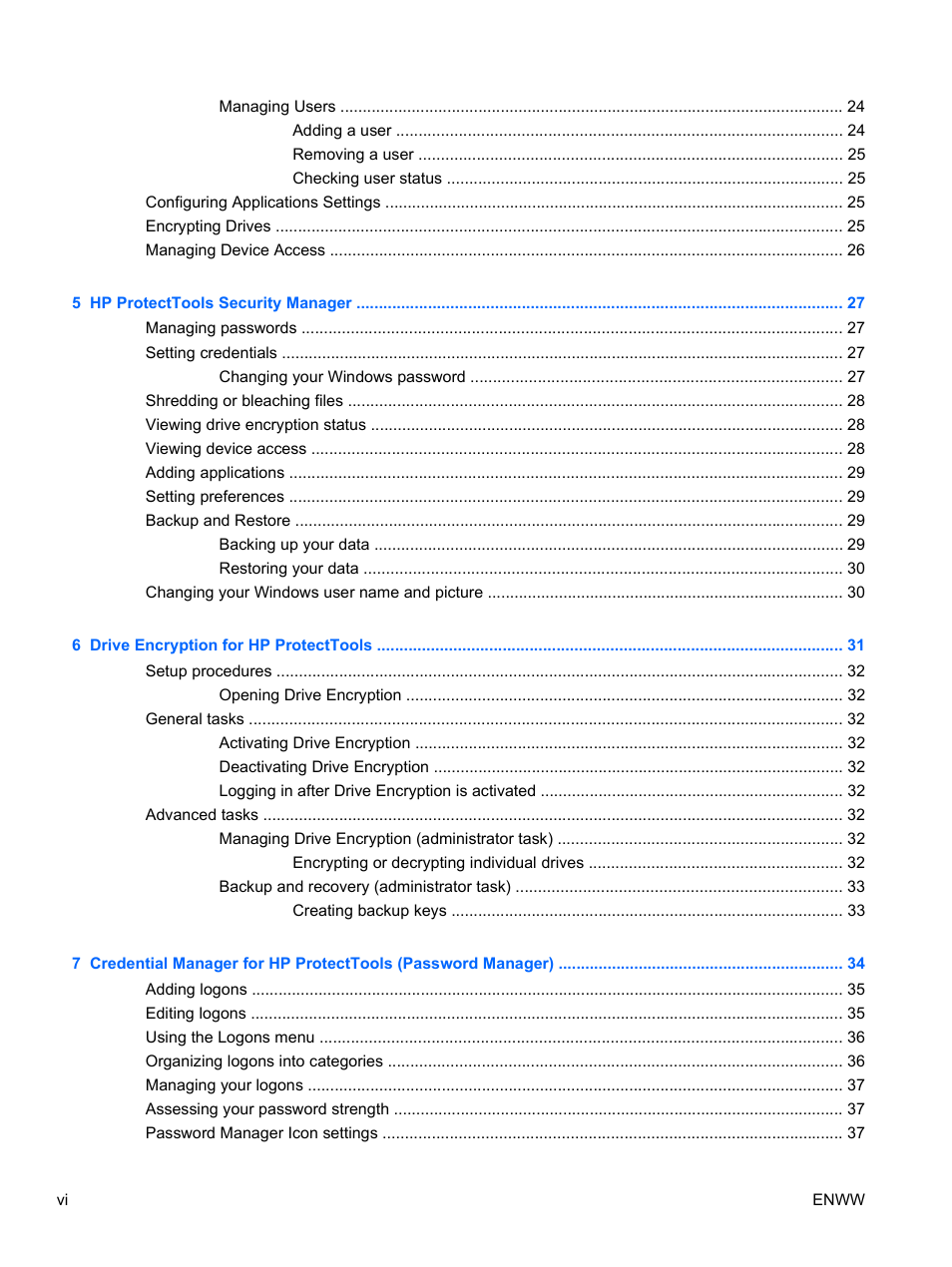 HP Pro 3120 Small Form Factor-PC User Manual | Page 6 / 58