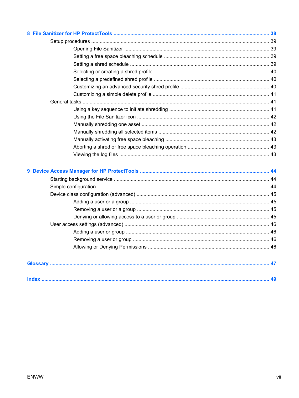 HP Pro 3120 Small Form Factor-PC User Manual | Page 7 / 58