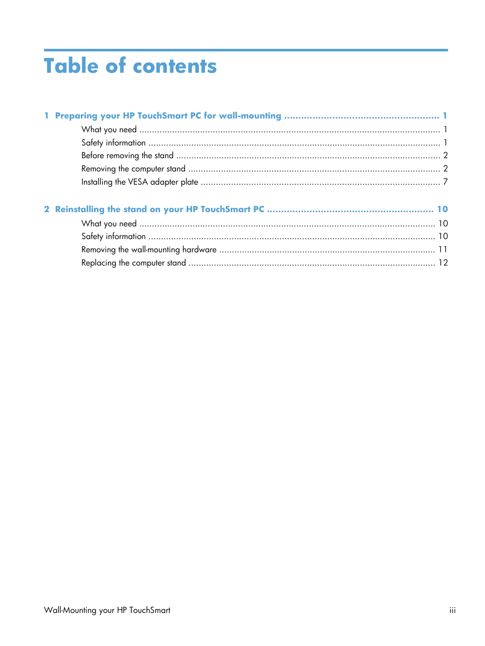 HP TouchSmart 9300 Elite All-in-One PC User Manual | Page 3 / 20